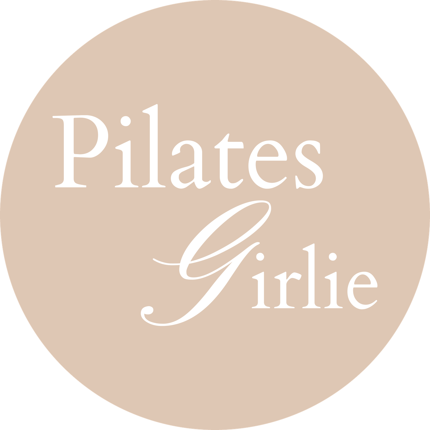 Pilates Girlie logo